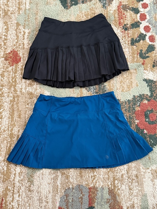 Kyodan Dresses & Skirts - Women's Pleated Athletic Skirts - Black & Blue